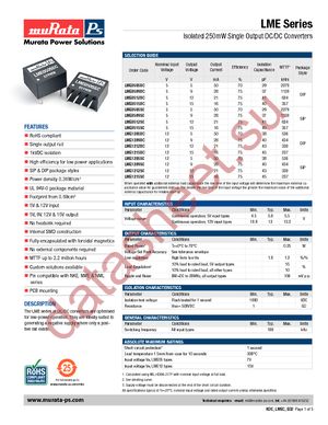 LME1212SC datasheet  